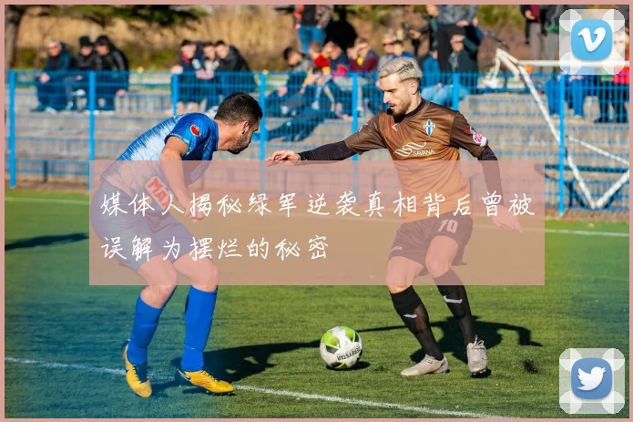 媒体人揭秘绿军逆袭真相背后曾被误解为摆烂的秘密